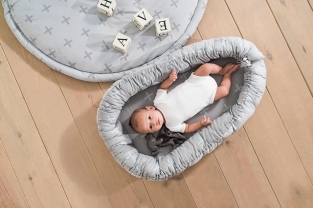 Jollein Baby Nest Grijs 2